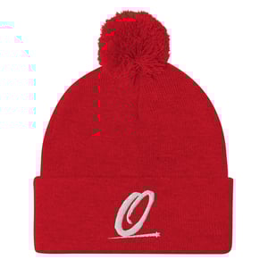 Olympia Logo Pom-Pom Beanie