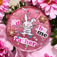Image 2 of Too Cute to Care Coaster 