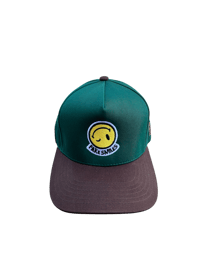 Image 1 of Green and brown SnapBack 
