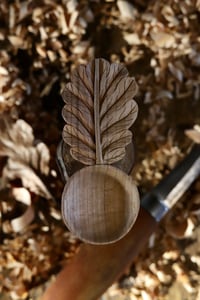 Image 3 of Oak leaf Coffee Scoop ~