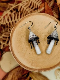 Image 3 of Kolczyki czernidłak kołpakowaty