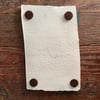 Alien cat on my mind porcelain trivet