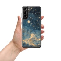 Image 16 of Celestial Night Sky Stars and Clouds Painting Clear Case for Samsung®