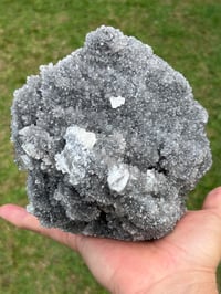 Image 6 of Druzy Fujian Quartz & UV Calcite Specimen #2143
