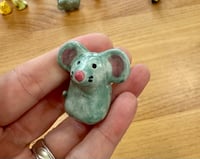 Image 4 of Mini Mousie Ceramic Figurine - Free Shipping in Contiguous US