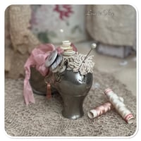 Image 6 of Reserved Listing for A Vintage shoe pin cushion