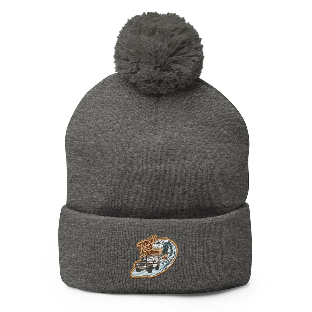 Image of Troop Gear Australia Surfer Pom-Pom Beanie