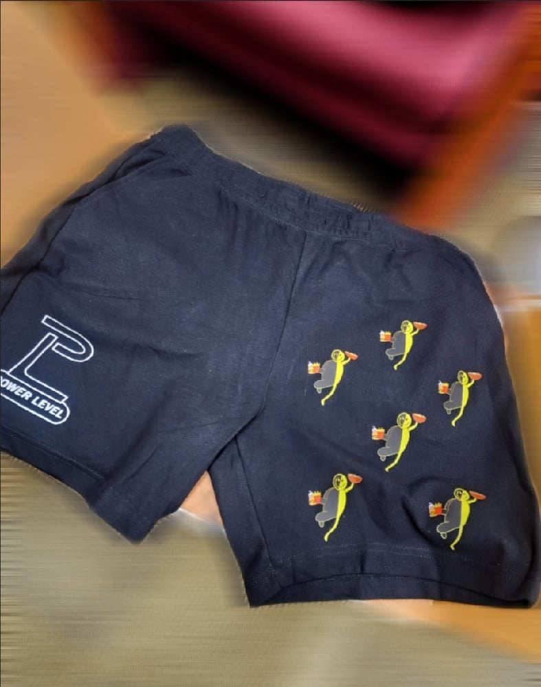 Image of Blk "PhatBack" Summer Trunks