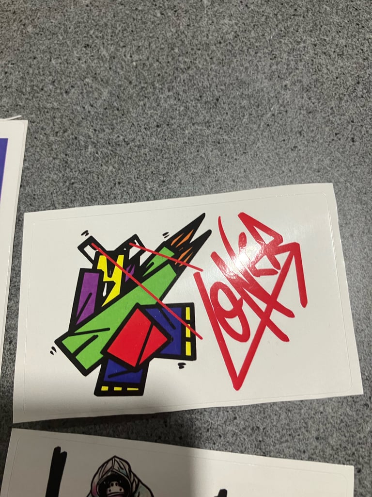 Caratucus x Loner Sticker pack (6 stickers) Image 3