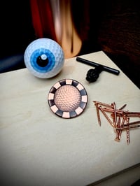 Image 1 of Golf Ball Poker Chip