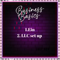 Set up LLC and EIN