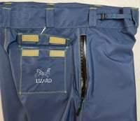 Image 4 of CRAZY STITCHING EXTRA-BAGGY TECHNICAL LIZARD PANTS