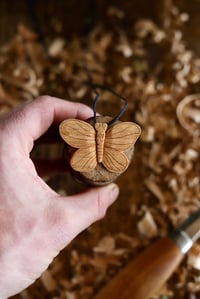 Image 1 of Butterfly Pendant Necklace