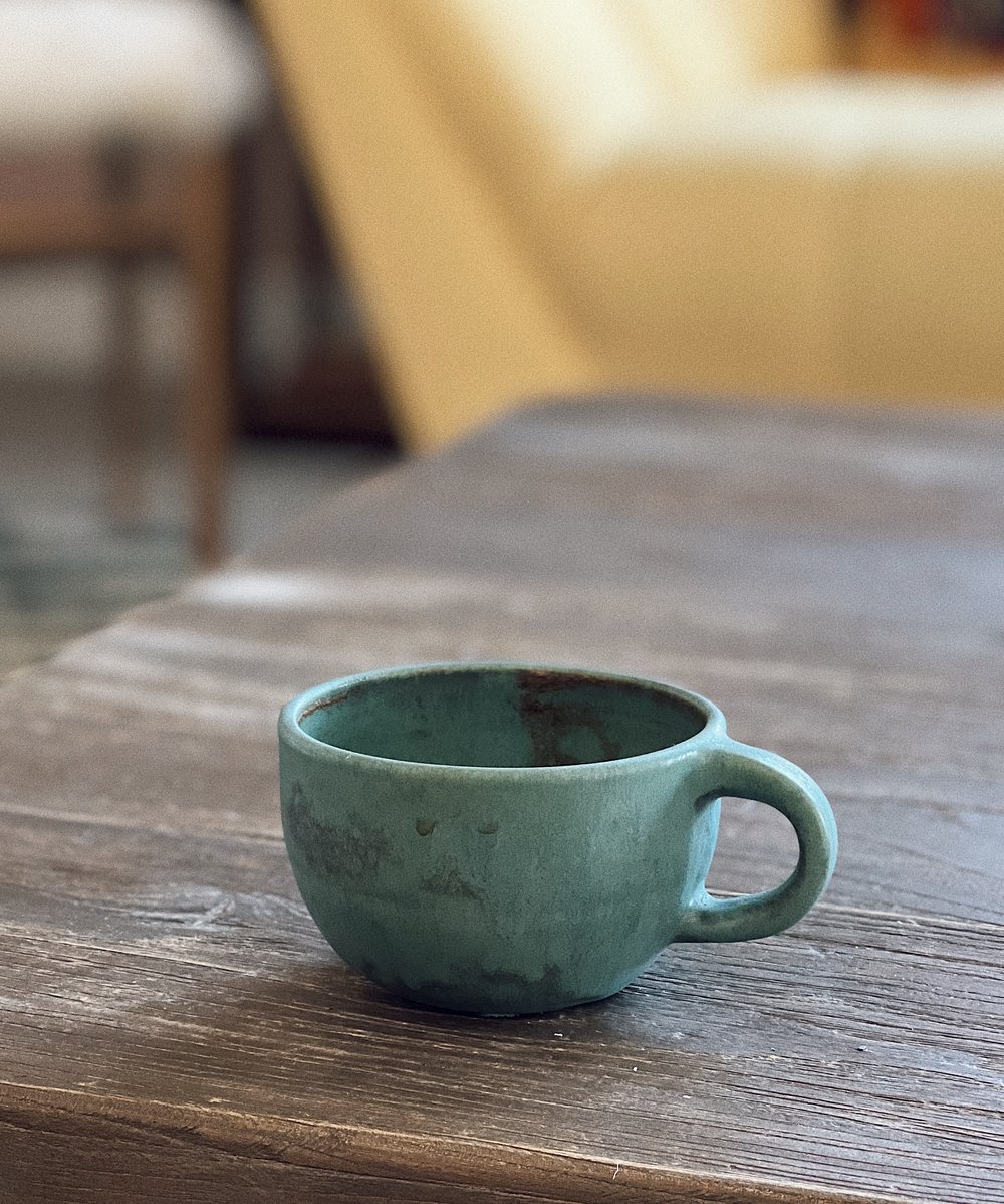 Image of Matte green cup