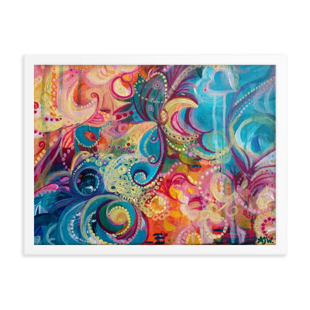 Image of 'Spectrum' Framed poster