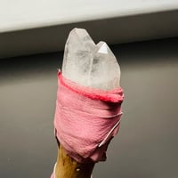 Image 3 of *new* CURVED TWIN CRYSTAL WAND #3