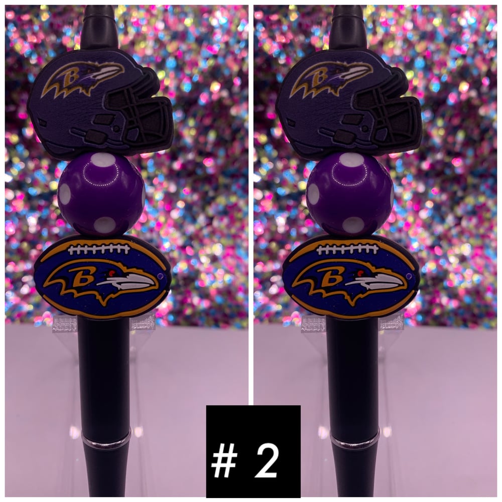 Image of Purple Football Pen