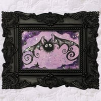 ‘Purple Soot Bat IV’ Original Painting