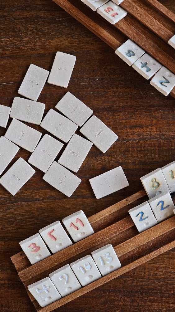 RUMMY de Cerámica + Parota | Hecho a Mano