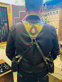 Image 4 of Hand painted leather holster 
