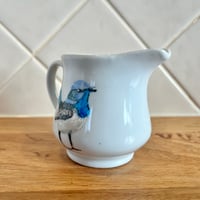 Image 1 of Mini Superb Fairywren Milk Jug