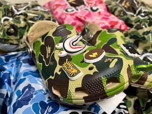 crocs x Bape