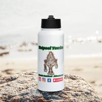 Image 1 of Yowies Merch Originals Stainless steel water bottle with a straw lid