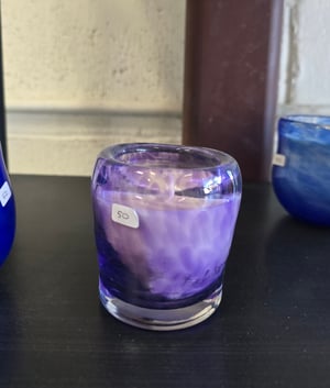 Image of Votive with candle