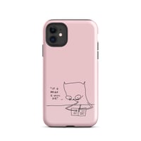 Image 1 of Tough Case for iPhone® if I relax 