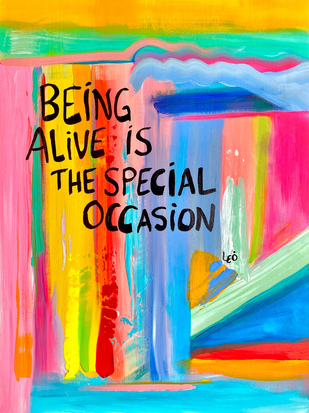 Image of Being Alive Is The Special Ocasion