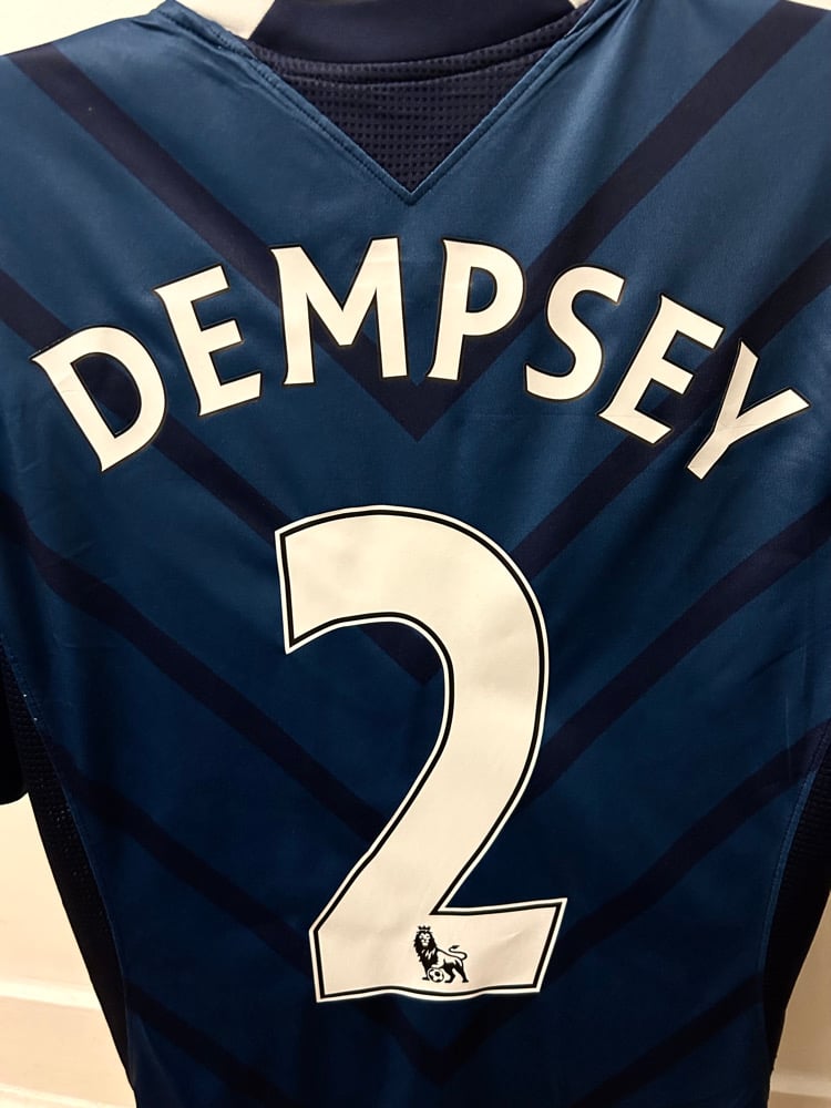 Image of PRE ORDER: Tottenham Hotspur "DEMPSEY 2" 2012/13 Away Shirt + PL patches (L)