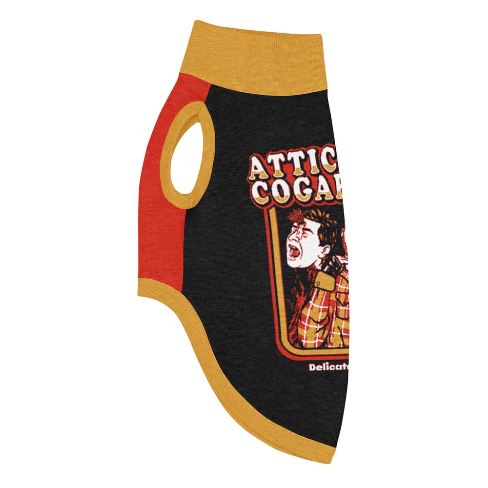 Image of Atticus Cogar "SILVER TEETH SWEETHEART" Knitted Pet Sweater