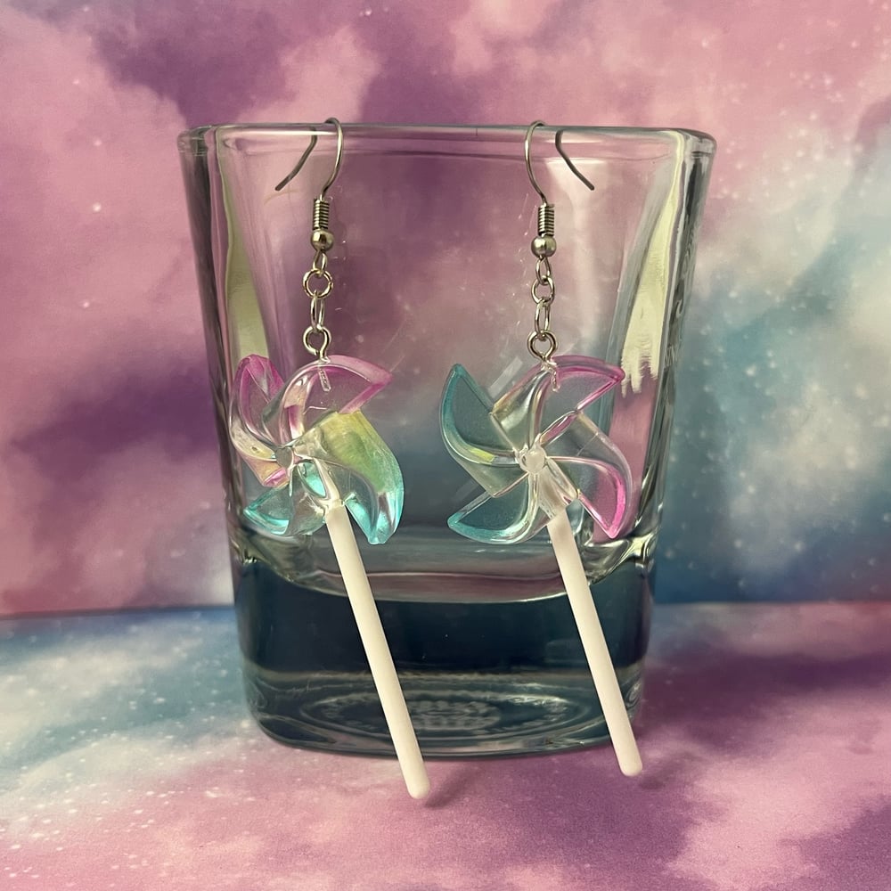 Image of Pinwheel Earrings