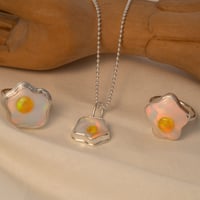 Image 2 of Fried Egg Pendant 