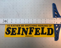 Image 2 of Reruns Bumper Sticker  - 1 Sticker 11.5in. x 3in. 