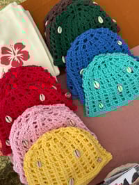 Image 1 of Shell Crochet Beanie