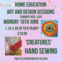Image 2 of Home Ed - Monday 15th June ‘Sewing’