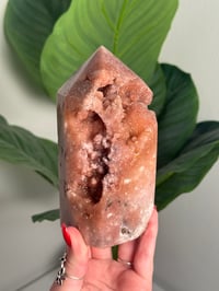 Image 4 of BUBBLY SUGAR PINK AMETHYST TOWER -BRAZIL- #8