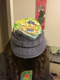 Image 4 of Garfield and ghouls bucket hat