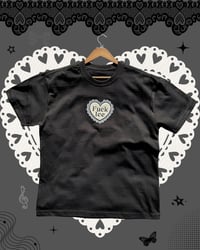 Image 1 of Fuck Ice- Gingham Scalloped Heart TOP