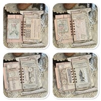 Image 12 of Junk Journal lace samples spool book