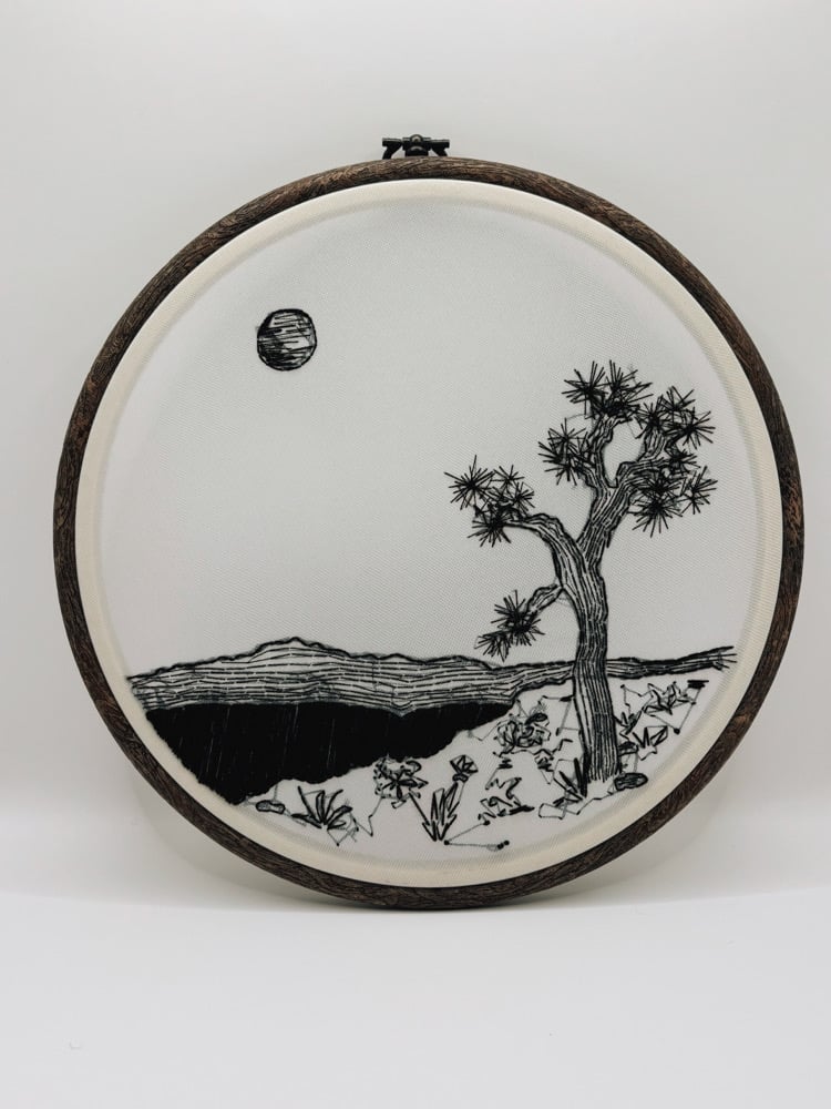 Image of Joshua Tree Landscape Hoop
