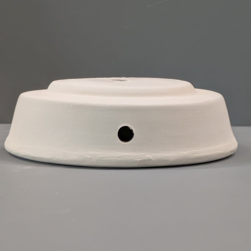 Image of Ceramic Bisque Ready To Paint Christmas Tree with Base Including Light Kit