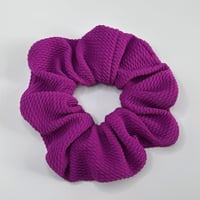 Dark Purple Bullet Handmade Scrunchie