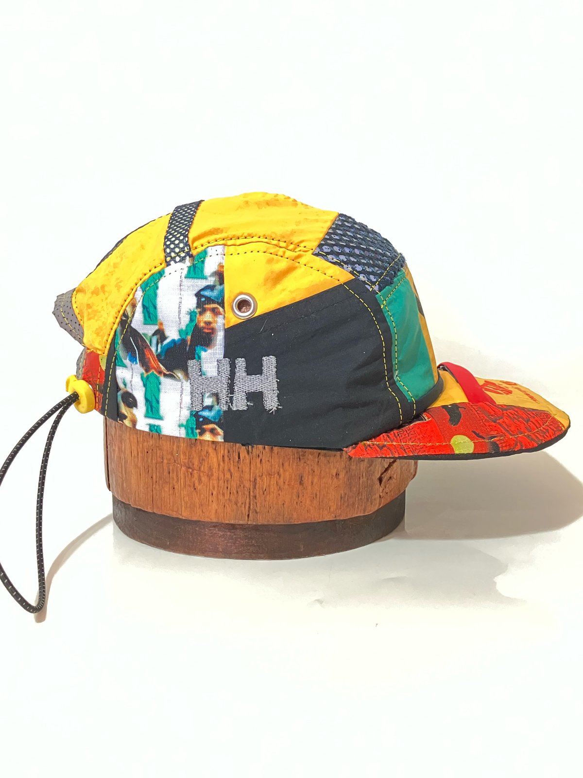 Helly Mobb Deep Patchwork 3M Glow Upcycled Hat