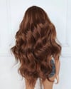 Dark Golden Brown Pacific Waves