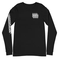 Image 1 of Unisex Long Sleeve Tee "Just Script 1"