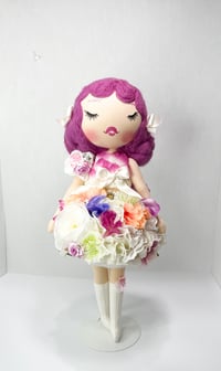 Image 2 of RESERVED FOR GRIETJE FLOWER ART DOLL