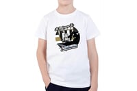 PRE ORDER* kids “European tour” tshirt white