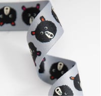 Image 1 of Ruby Star Webbing 1.5 inch wide Teddy and the Bears